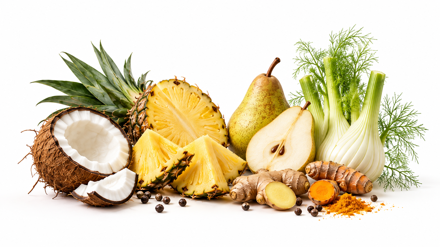 The fruits, vegetables and finishing touch in Power